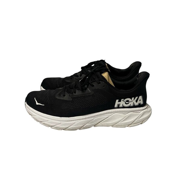 Hoka One One Men’s Size 12D Black/White Running Low Top Sneakers  athletic Shoes main image 5